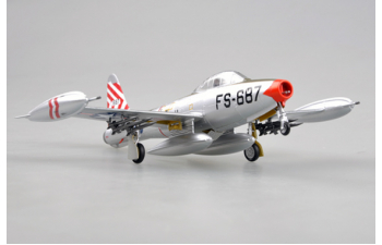 Republic F-84E Thunderjet Display Model USAF 49th FBW 9th FBS Sandy Taegu, South Korea 1951