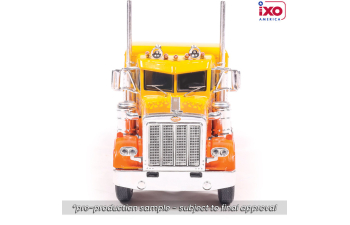 PETERBILT 359 (1981), orange