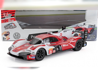 RC PORSCHE 963 9rd 4.6l Turbo V8 Team Porsche Penske Motorsport №6 Wec Champion Season (2024) Kevin Estre - Andre Lotterer - Laurens Vanthoor, Red White Black