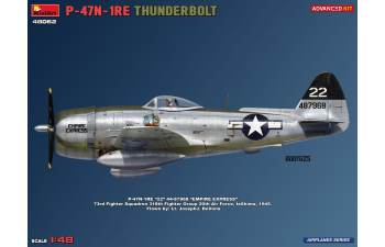 Сборная модель DRAGON WINGS P-47n-1re Thunderbolt Airplane Military 1942