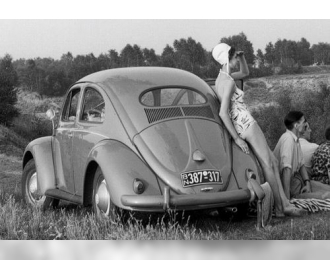 VOLKSWAGEN 1200 Beetle 1948, Grey