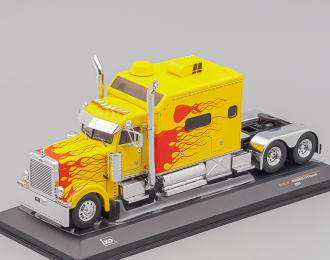 PETERBILT 379 Custom towing vehicle (2002), yellow red