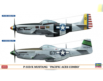 Сборная модель P-51D/K PACIFIC ACES COMBO