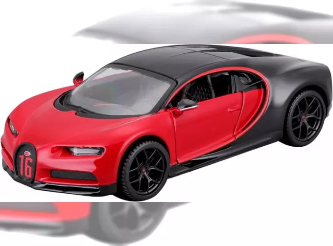 BUGATTI CHIRON Sport, red/black