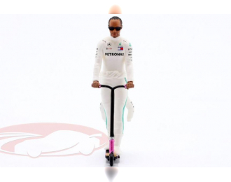 Фигурка Lewis Hamilton Mercedes F1 W07 Hybrid (2016)