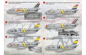 Декаль F-86E Sabre