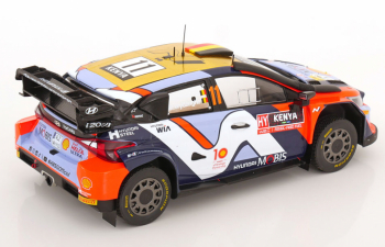 HYUNDAI I20n Rally1 Team Hyundai Shell Mobis Wrt №11 5th Rally Safari Kenya (2024) Thierry Neuville - Martijn Wydaeghe