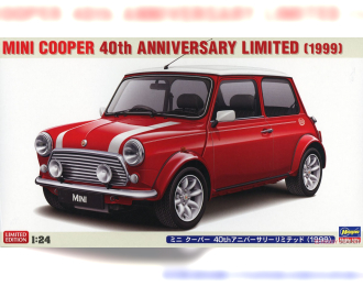 Сборная модель MINI Cooper 40th Anniversary 1959-1999
