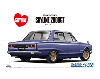 Сборная модель Nissan Skyline 2000 GT GC10 71