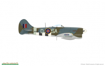 Сборная модель Британский истребитель Hawker Tempest Mk.V series 2 (Profipack)