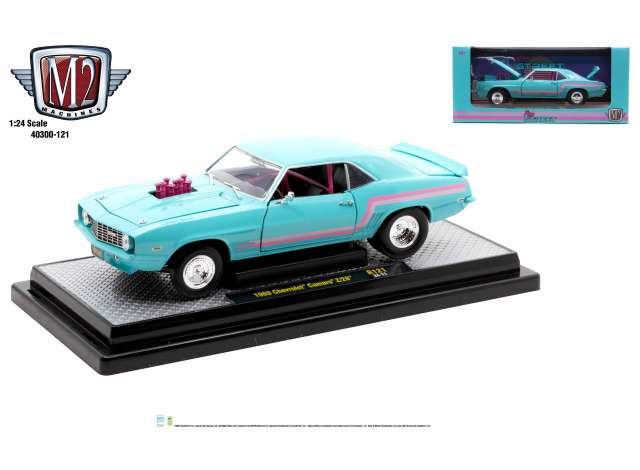 CHEVROLET Camaro Z/28 (1969), turquoise
