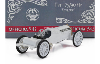 FIAT 75/90hp Cyclone (1908), White