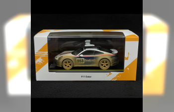 PORSCHE 911 992 Dakar №953 Ahead Coupe (2024), White Blue Red