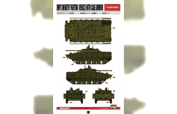 Сборная модель BMP3 INFANTRY FIGHTING VEHICLE WITH CAGE ARMOUR