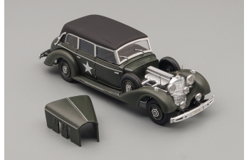 MERCEDES-BENZ 770 Closed Cabriolet US Army (1945), military green