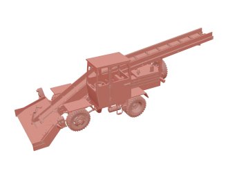 Снегопогрузчик лаповый КО-206А