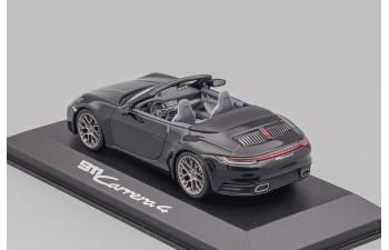 PORSCHE 992 Carrera 4 Cabriolet, black