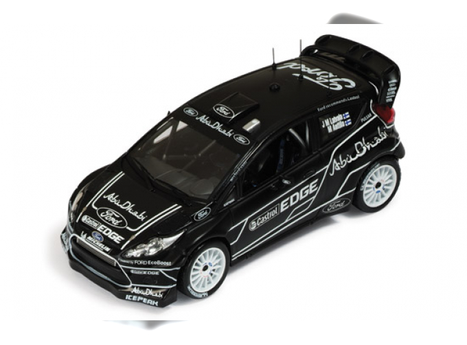 FORD Fiesta WRCTest Car FRANCE (M.Hirvonen - J.-M.Latvala) 2011, BLACK