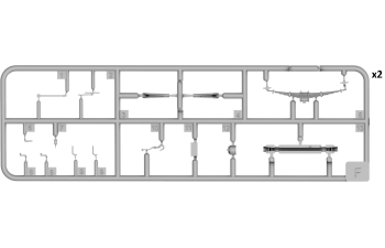 Сборная модель OPEL Blitz Truck 3t Troop Carrier Military (1942)