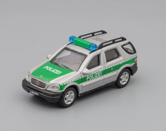 MERCEDES-BENZ M-Class Polizei, silver / green