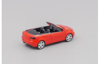 VOLKSWAGEN Golf VI Convertible, lightred / black