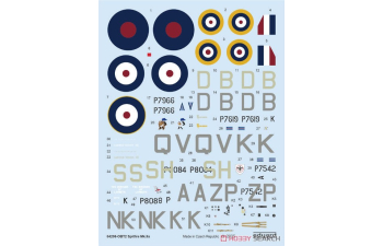 Сборная модель американский истребитель Spitfire Mk. IIa (Weekend)