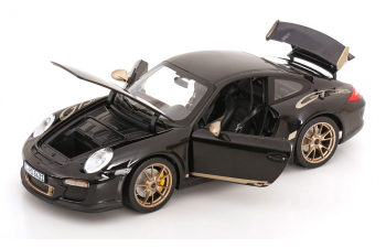 PORSCHE 911 GT3 RS Coupe (997 II) (2009), Black/Gold Metallic