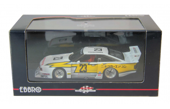 NISSAN Silvia Turbo Super Silhouette (1982), white / yellow