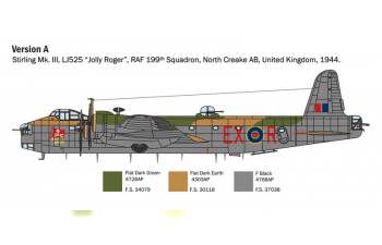 Сборная модель самолет СТИРЛИНГ MK.III
