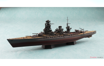 Сборная модель Japanese Battleship Mutsu 1942 w/Metal Barrel