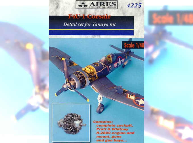 Набор дополнений F4U-1 Corsair detail set - NEW TOOL