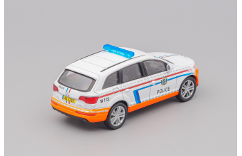 AUDI Q7 Police Luxembourg, Полицейские Машины Мира 28, white