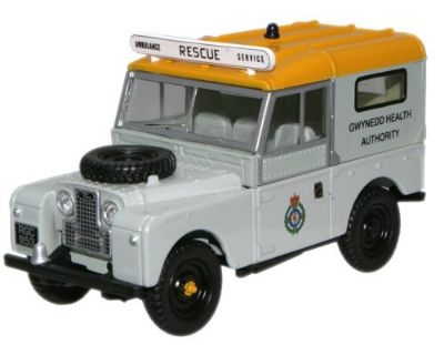 LAND ROVER 88" Ambulance Gwynedd Health Authority (1959), grey