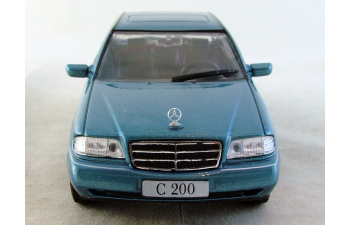 MERCEDES-BENZ C 200 (1994), Mercedes-Benz Offizielle Modell-Sammlung 62, blue