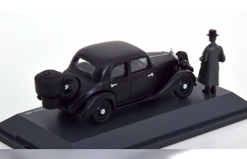 MERCEDES-BENZ 170V Holzvergaser with figurine (2021), flat black