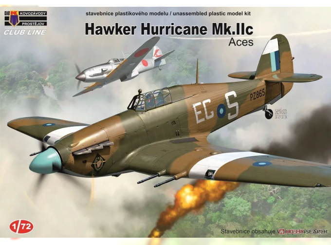 Сборная модель Hawker Hurricane Mk.IIc Aces