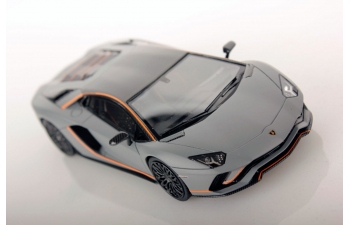 Lamborghini Aventador S "Ad Personam" (grey / orange / carbon)