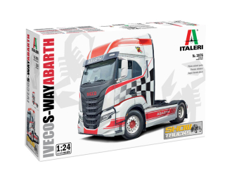 Сборная модель IVECO FIAT S-way Tractor Truck Abarth 2-assi 2022