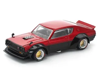 NISSAN Skyline GT-R Drift *KENMERI*, red/black