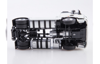 Камский грузовик 54901 с полуприцепом НЕФАЗ-93341, белый / синий