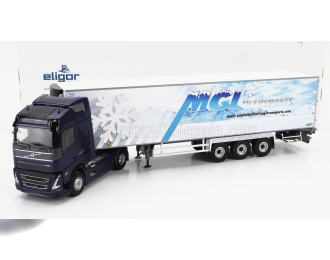 VOLVO Fh4 500 Truck Semi-frigo Mgi Transports (2020), Blue White