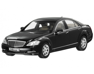 MERCEDES-BENZ S-Class W221 (2009), black obsidian