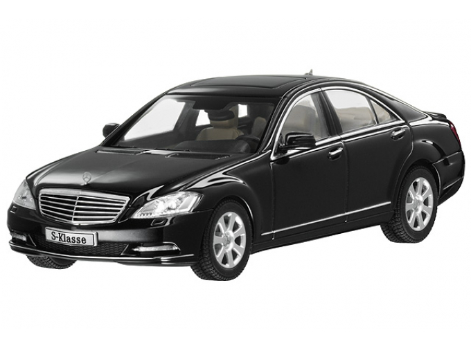 MERCEDES-BENZ S-Class W221 (2009), black obsidian