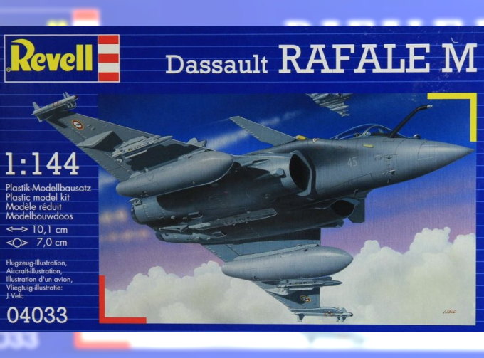 Сборная модель Французский истребитель Dassault Rafale M