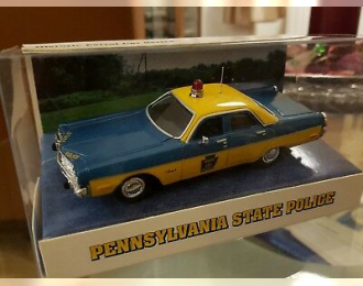 PLYMOUTH Fury Pennsylvania State Police (1973), orange / blue