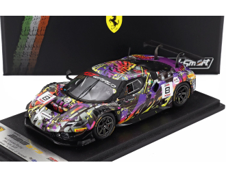 FERRARI 296 Gt3 3.0l Twin Turbo V6 Team Kessel Racing №8 24h Spa (2025) Nicolo Rosi – Nicolo Schiro – David Fumanelli – Daniele Di Amato, Black - Various