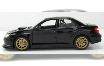 SUBARU Impreza WRX STi (2010), black