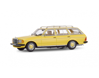 MERCEDES-BENZ 230TE W123 (1977), yellow