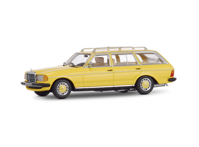 MERCEDES-BENZ 230TE W123 (1977), yellow