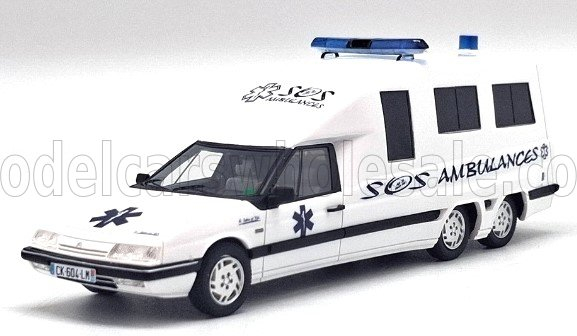 CITROEN Xm Tissier 1007 6 Ruote (six Wheels) Ambulance (1999), White